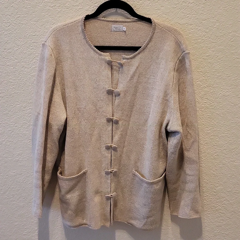 Tan Cardigan - Picture 1 of 4